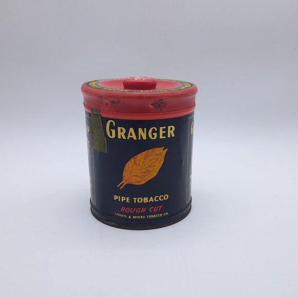 Granger Rough Cut Pipe Tobacco Can - Picture 1 of 11